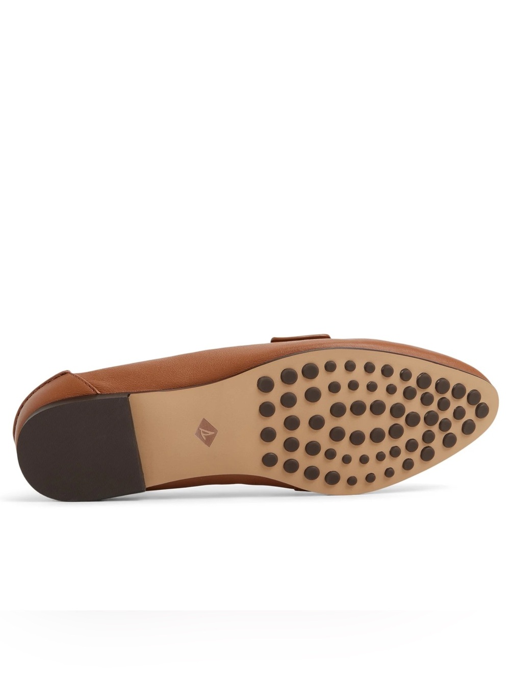 NIB Sperry Cognac Leather Cora Loafer, Size 8.5 - Picture 3 of 7